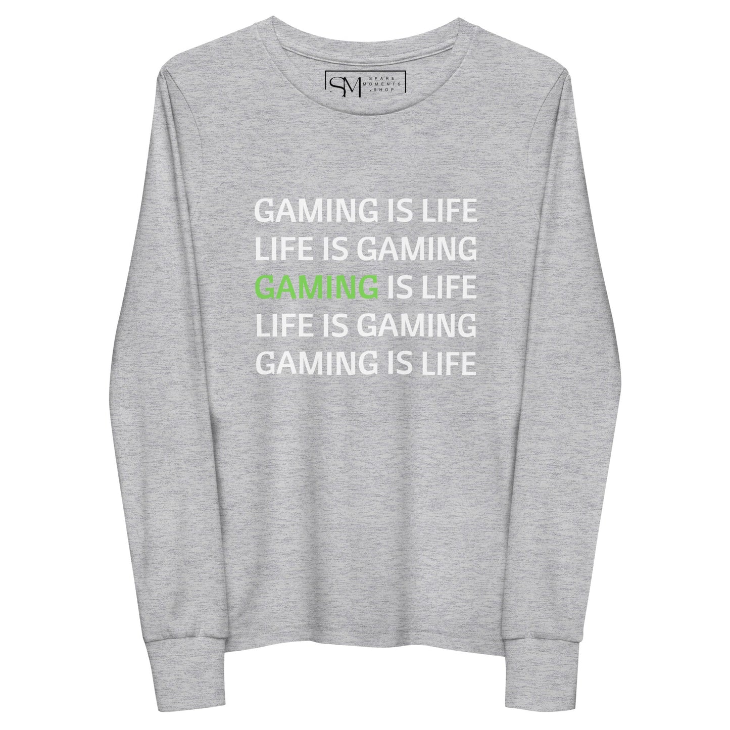GAMING IS LIFE | Youth long sleeve tee
