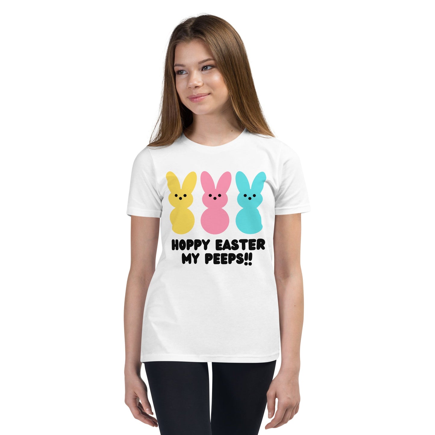 Hoppy Easter My Peeps! | Youth Short Sleeve T-Shirt