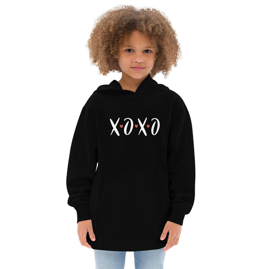 Hugs and Kisses | Kids fleece hoodie