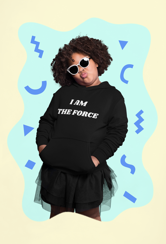 I AM THE FORCE | Kids fleece hoodie