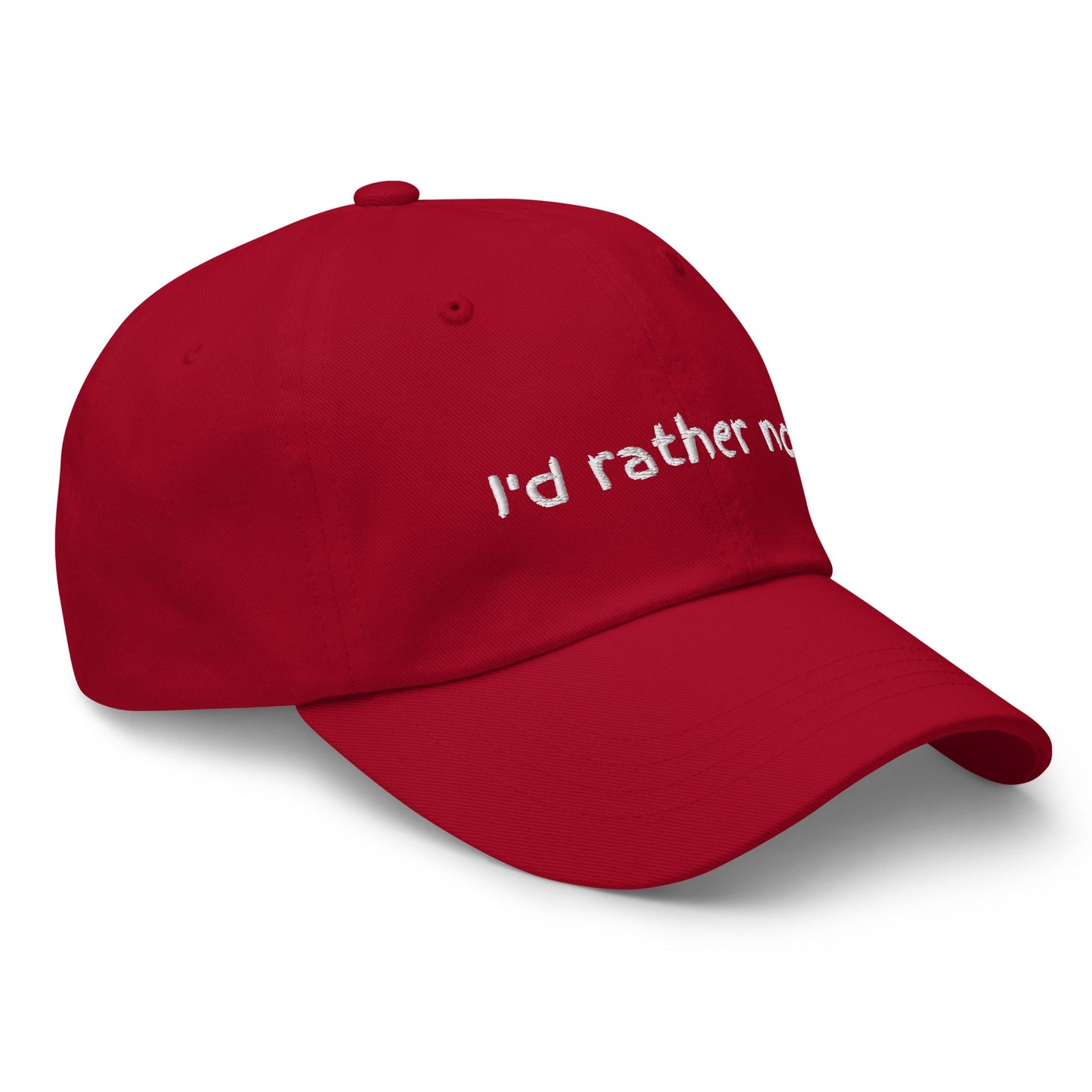 I’d Rather Not | Dad hat