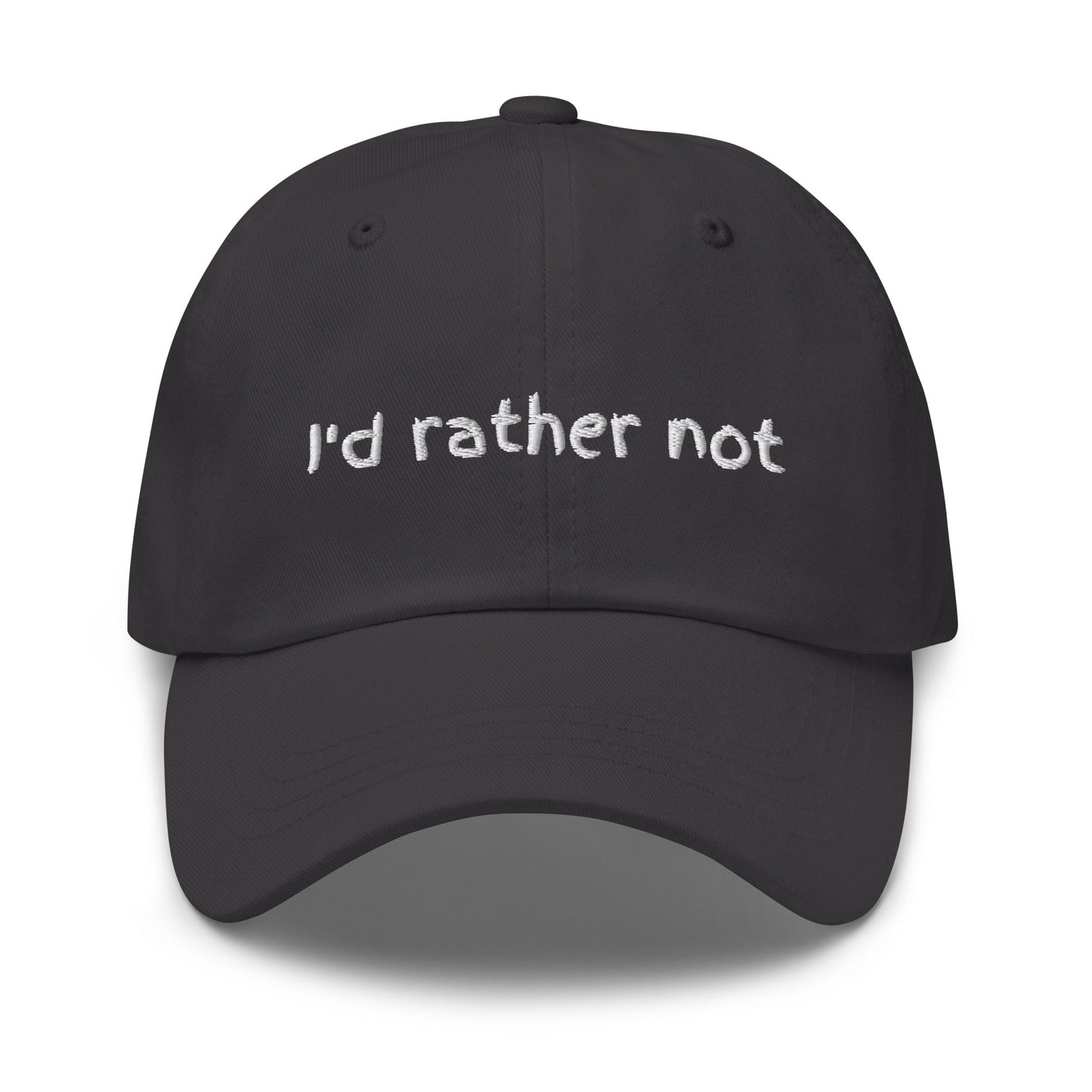 I’d Rather Not | Dad hat