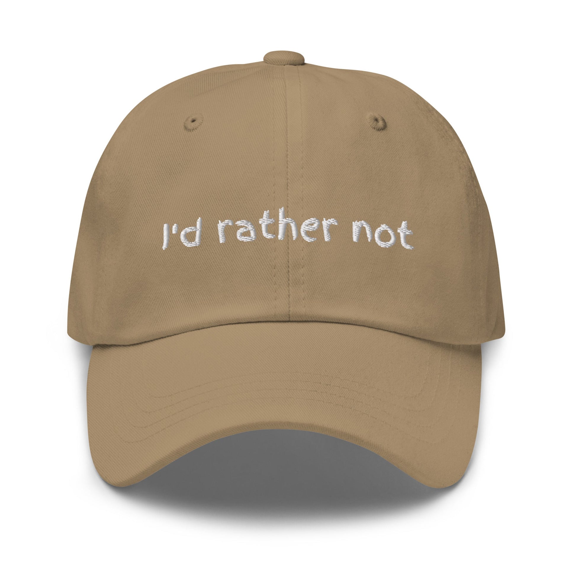 I’d Rather Not | Dad hat