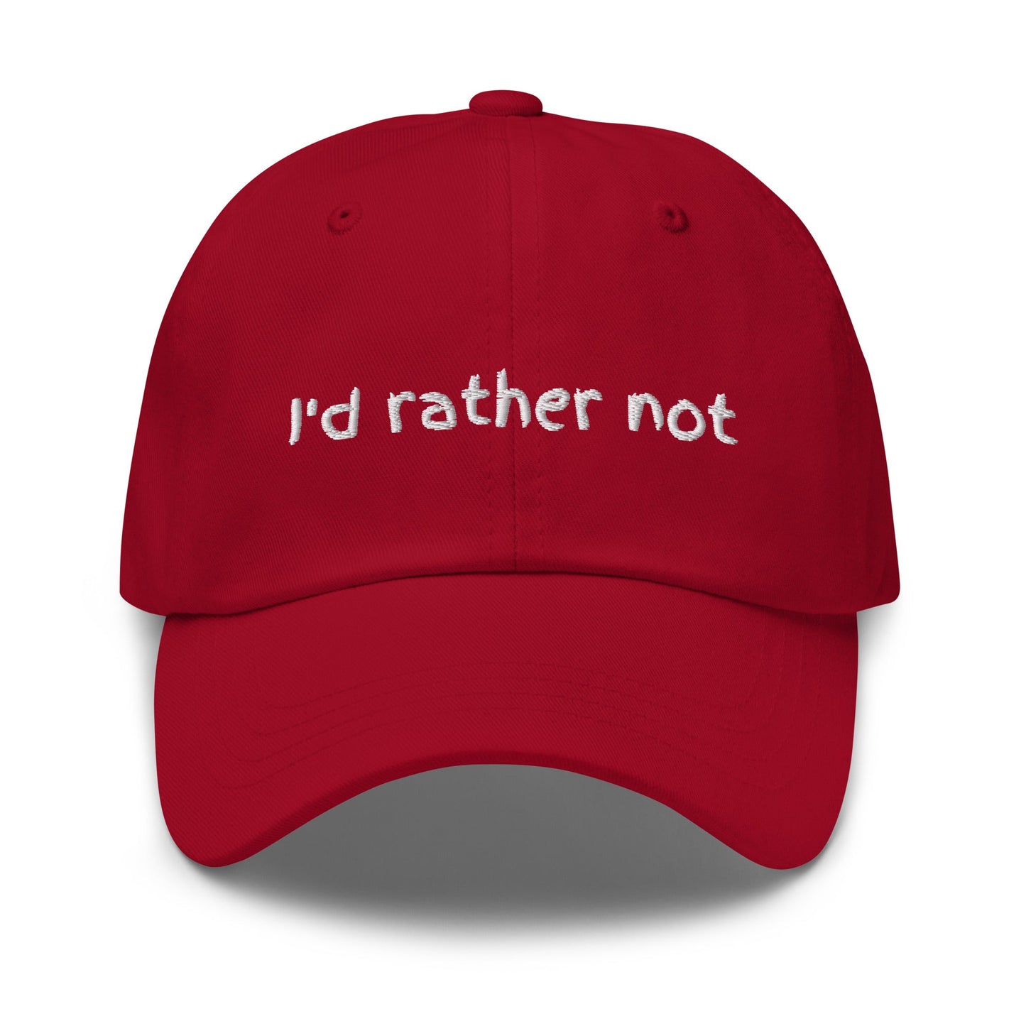 I’d Rather Not | Dad hat