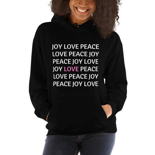 JOY LOVE PEACE | Unisex Hoodie