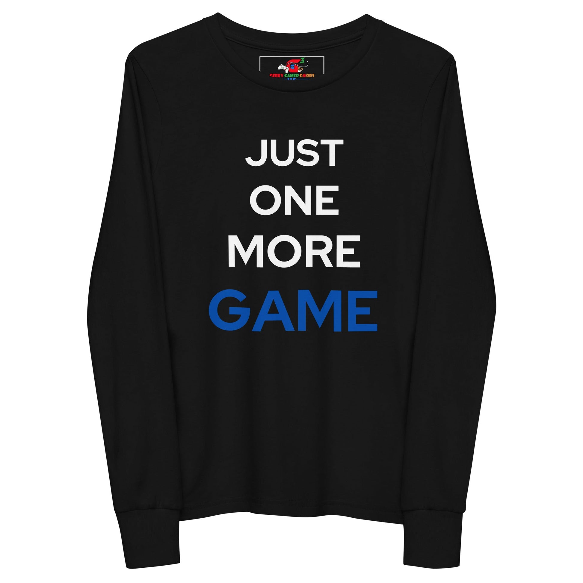 Just One More Game | Youth long sleeve tee
