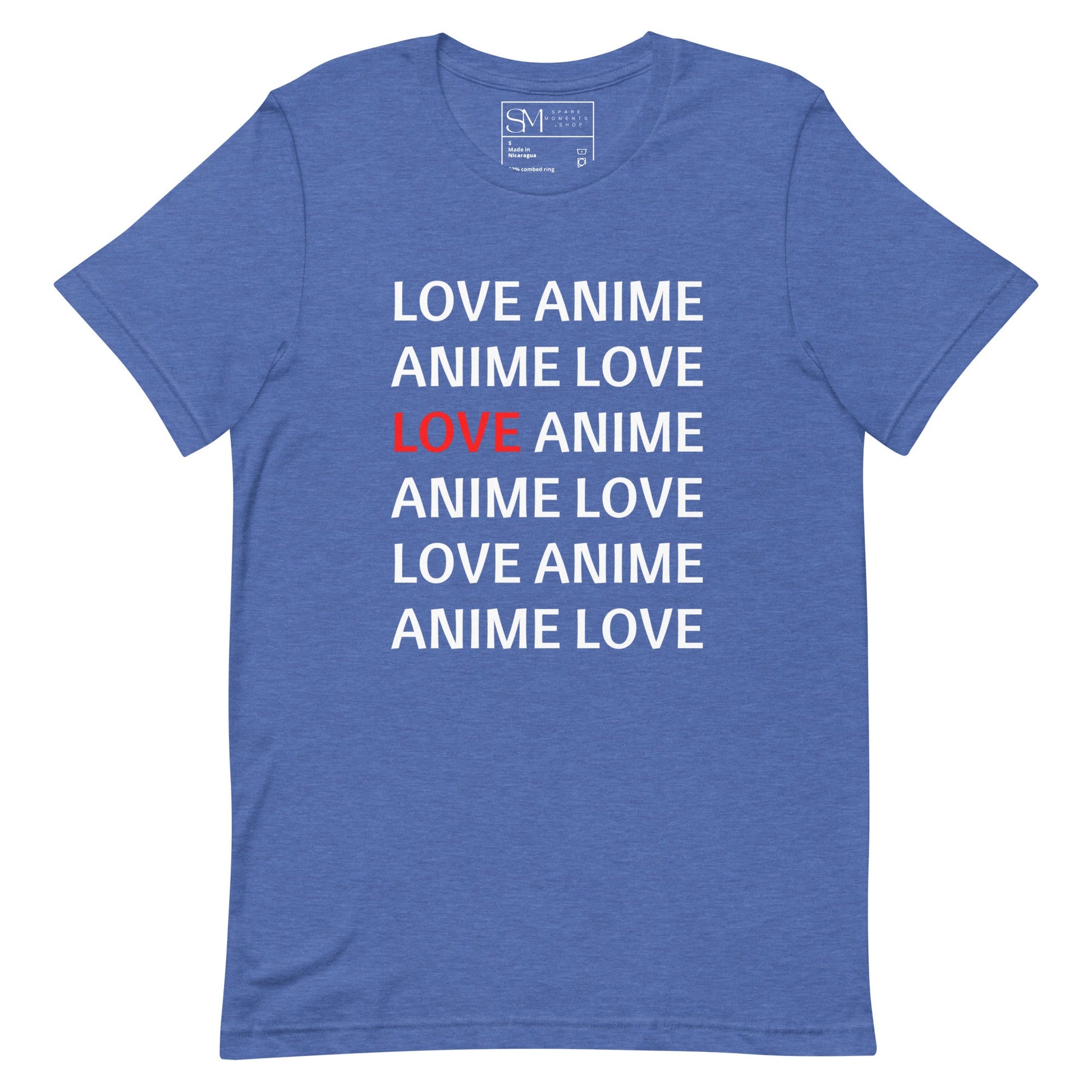 LOVE ANIME | Unisex t-shirt