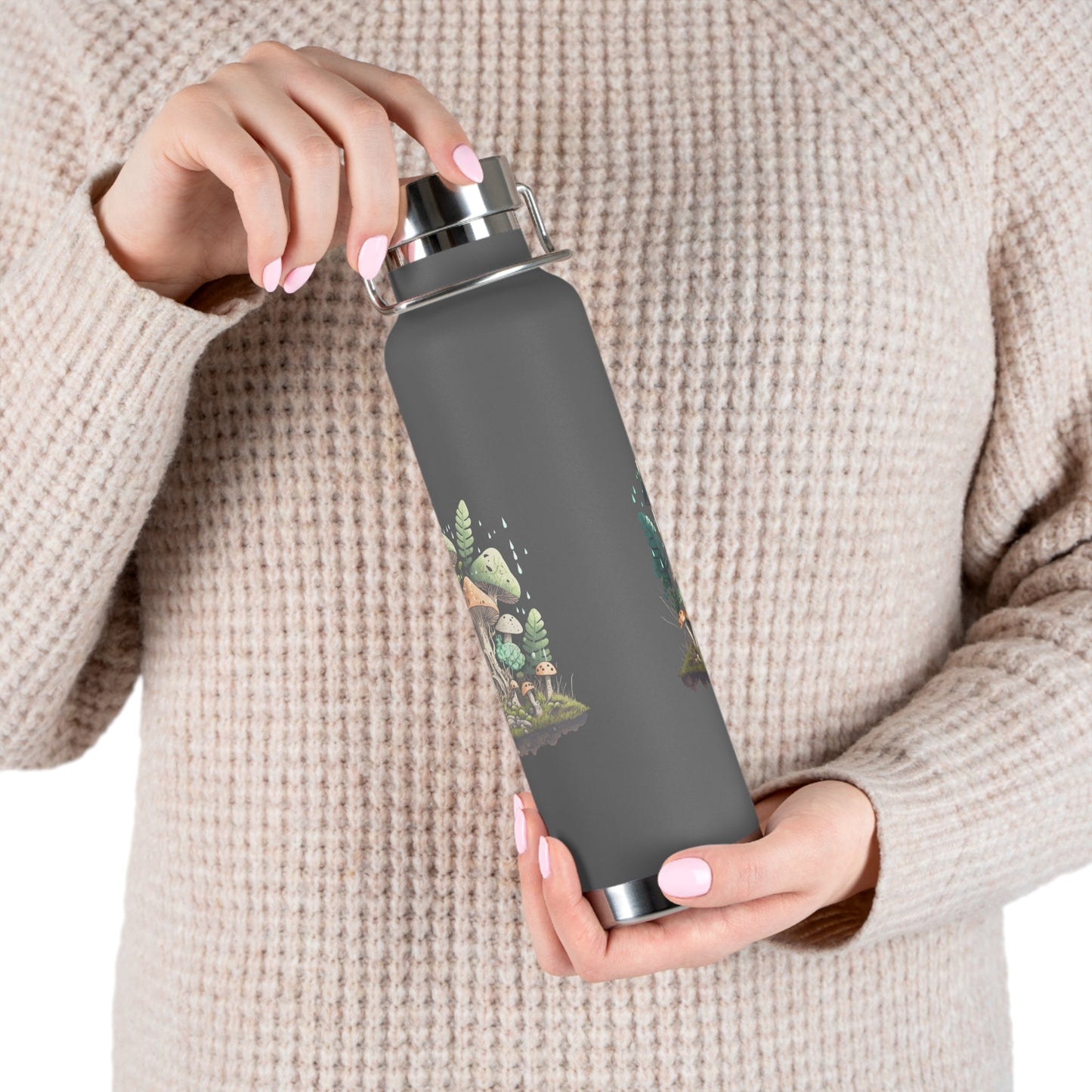 Mushroom Forest | 22oz Vacuum Insulated Bottle