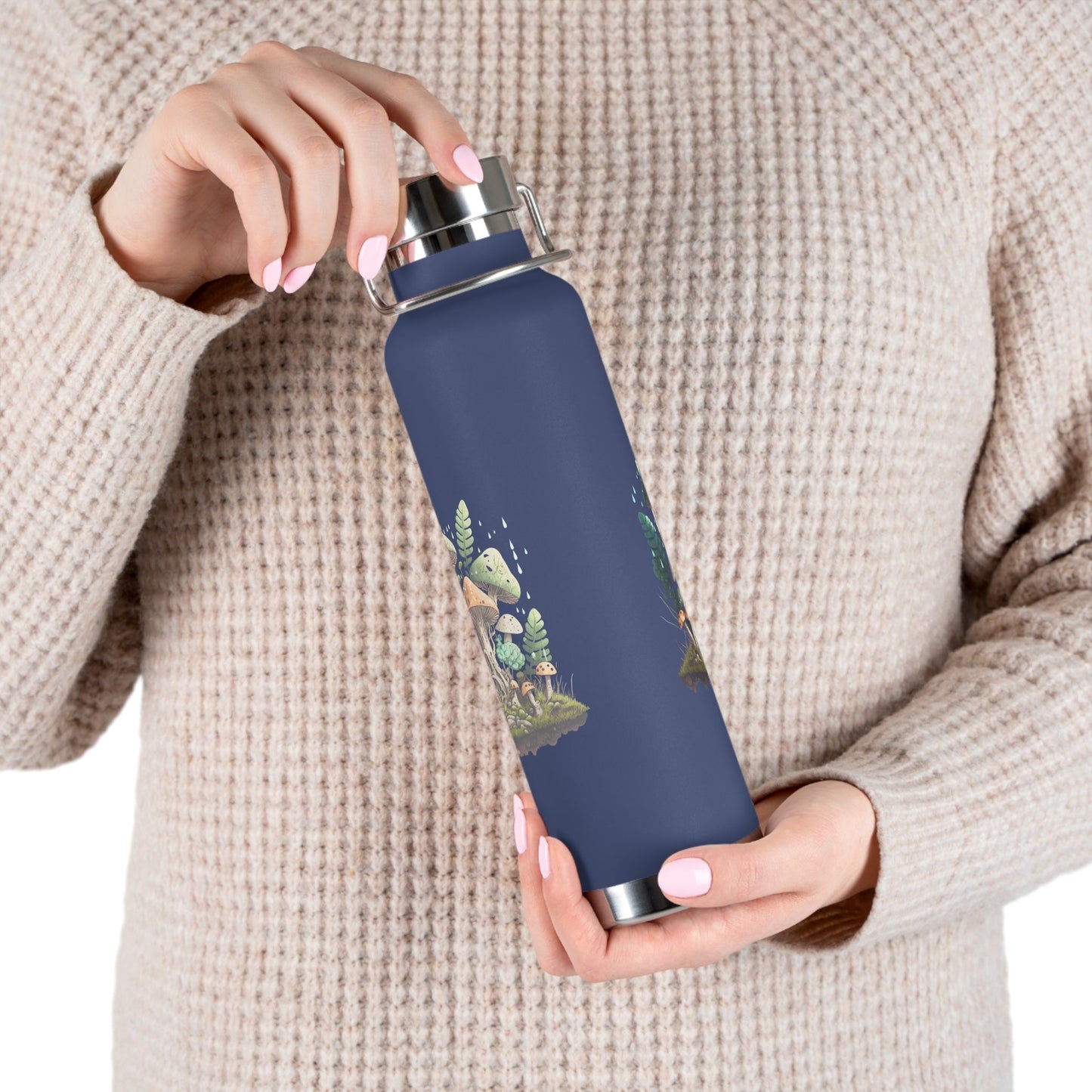 Mushroom Forest | 22oz Vacuum Insulated Bottle