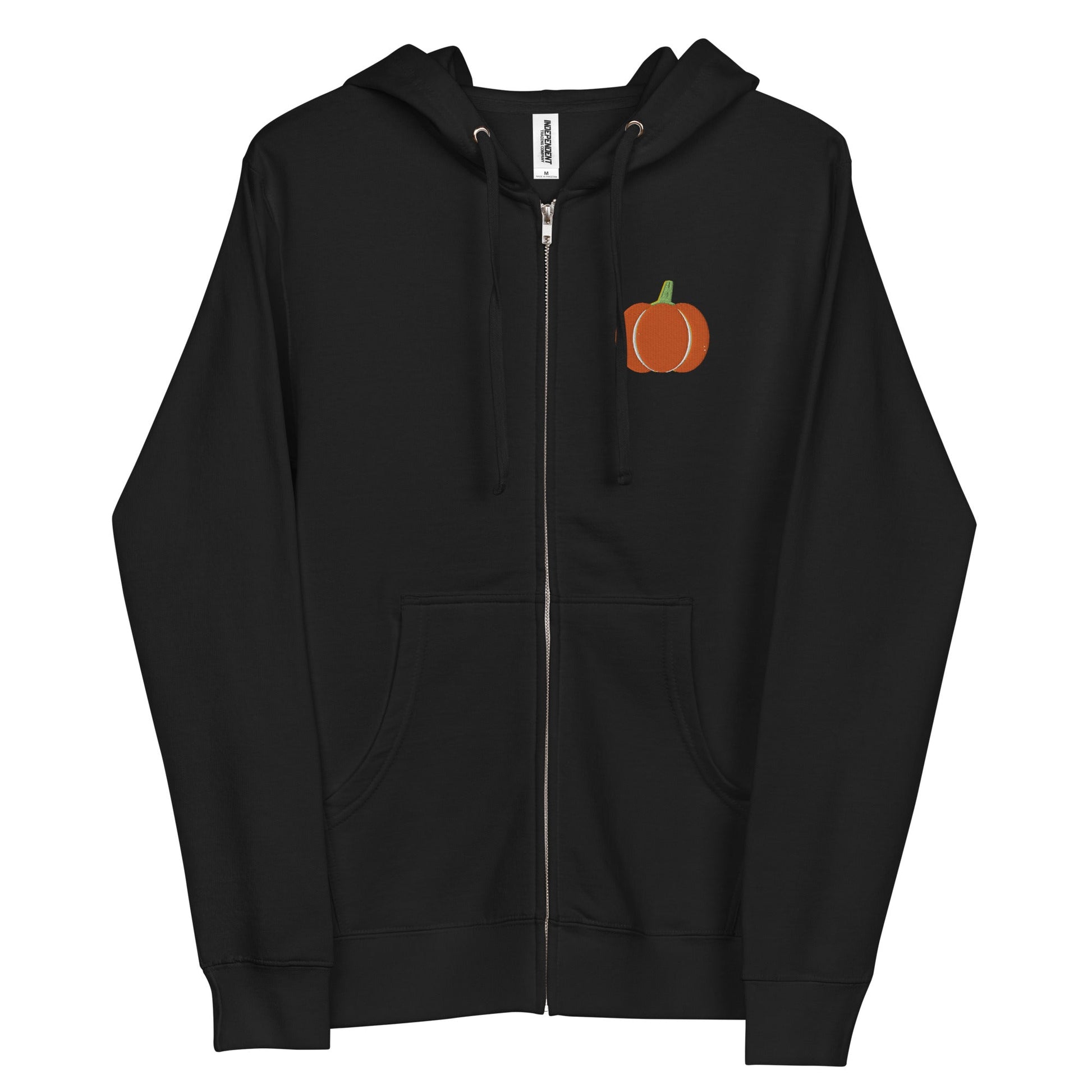 Pumpkin | Unisex fleece zip up hoodie