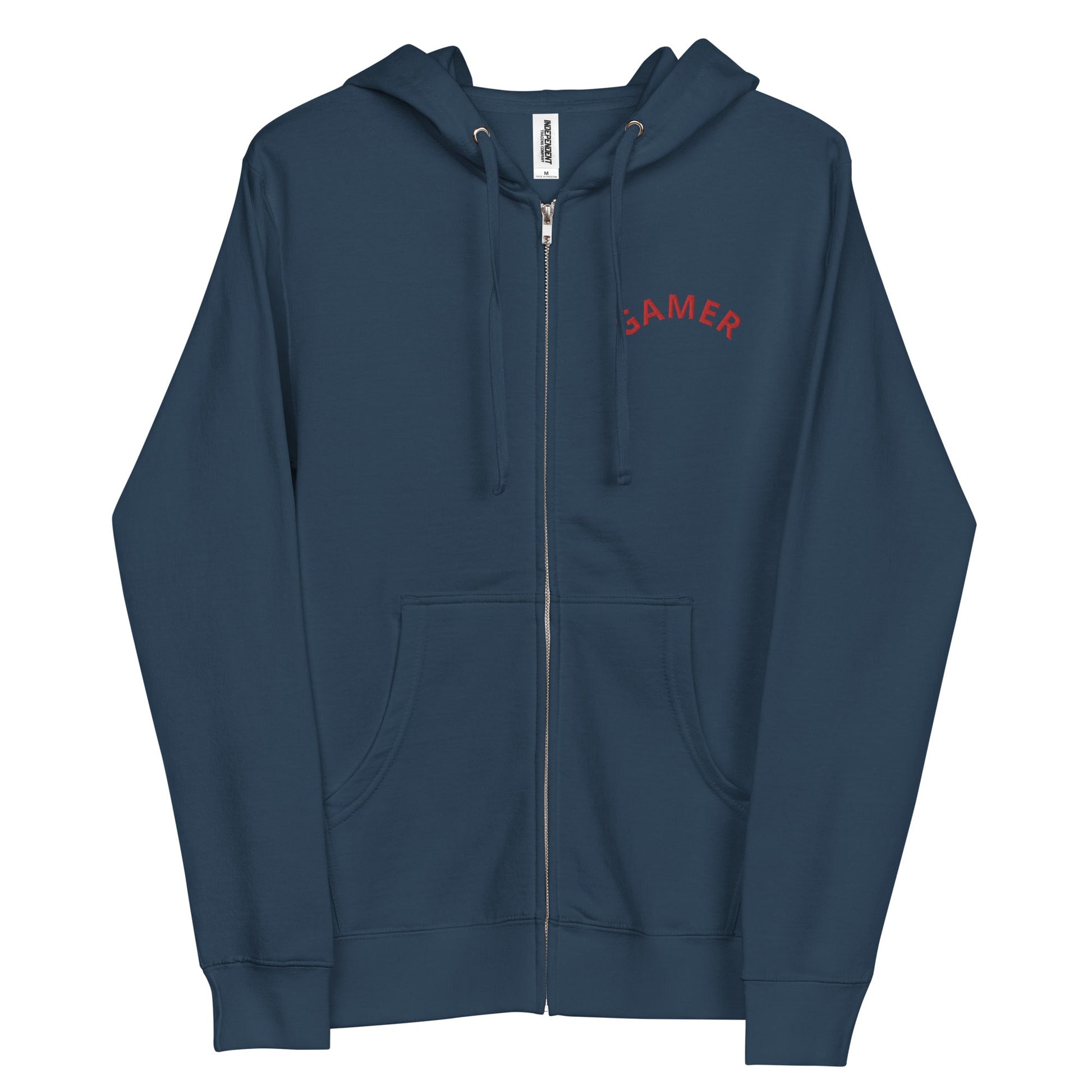 Simple GAMER | Unisex fleece zip up hoodie