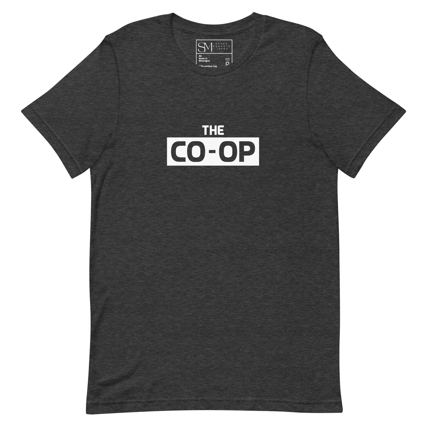 THE CO-OP white middle | Unisex t-shirt
