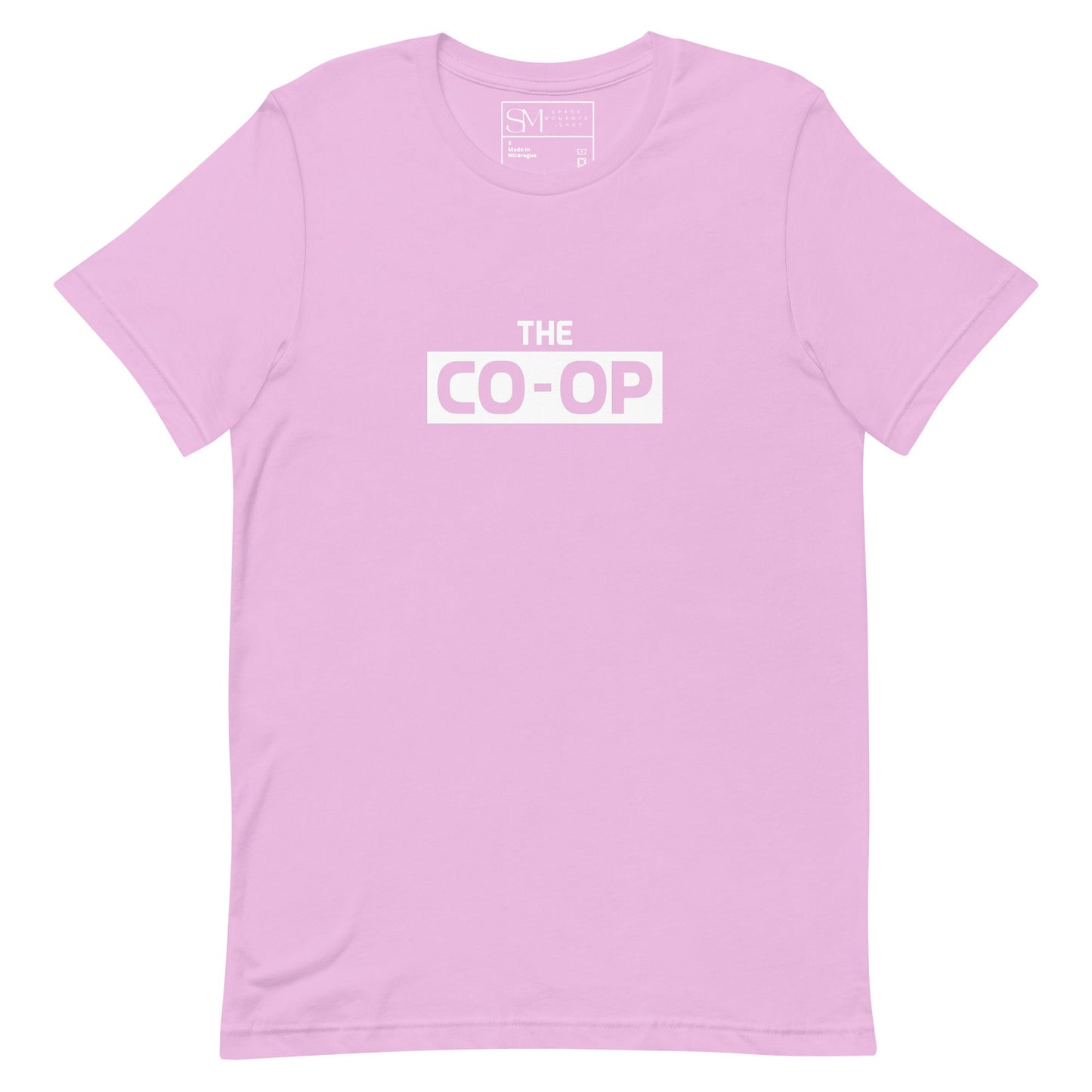 THE CO-OP white middle | Unisex t-shirt
