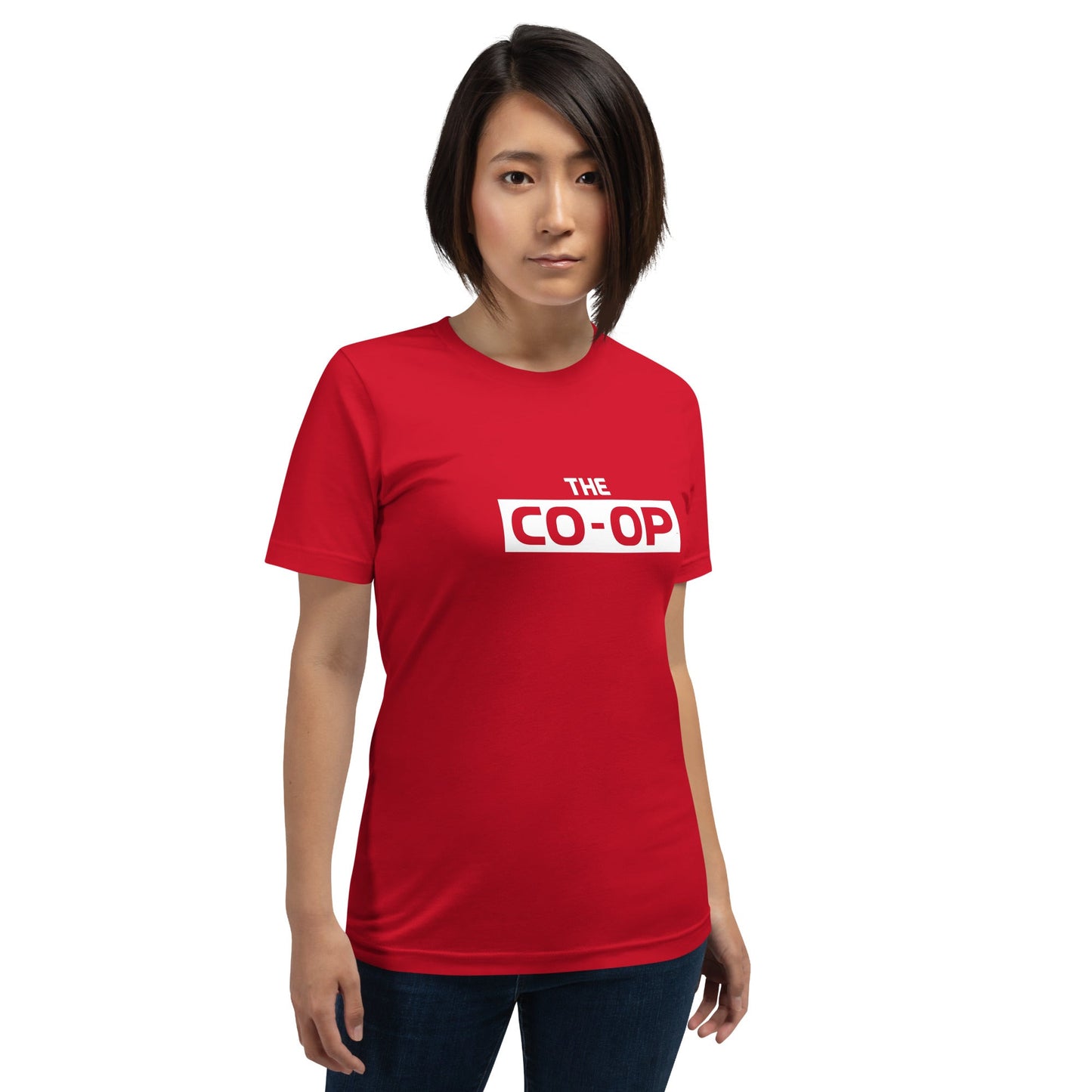 THE CO-OP white middle | Unisex t-shirt