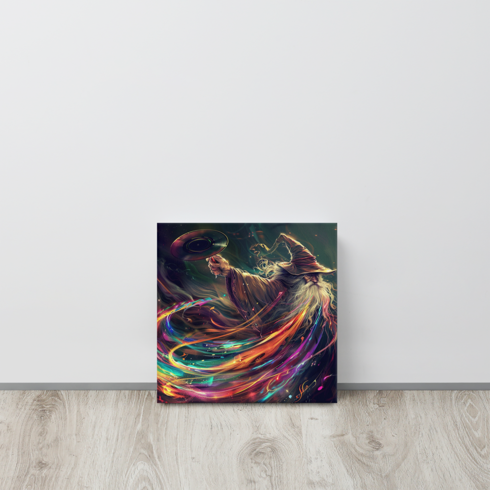 Epic Rock Wizard | Thin Canvas