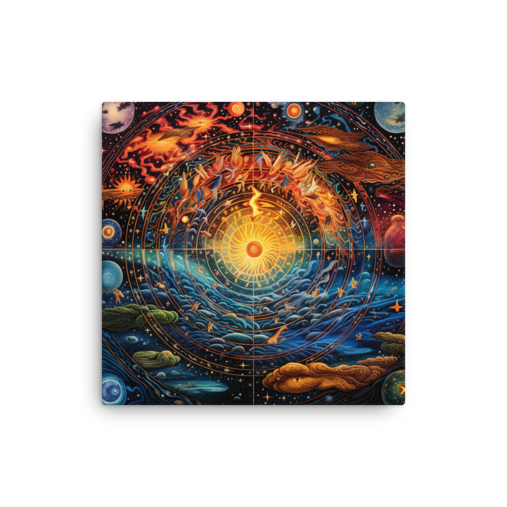 Fantastical Chart 1 | Thin canvas