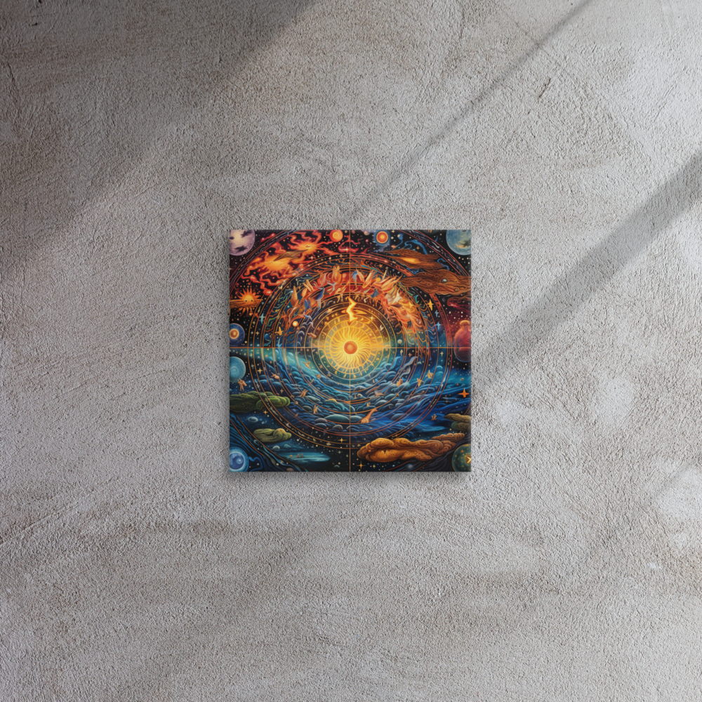 Fantastical Chart 1 | Thin canvas