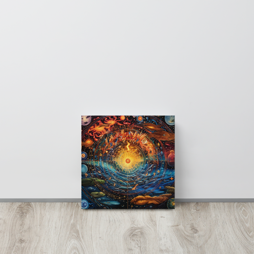 Fantastical Chart 1 | Thin canvas