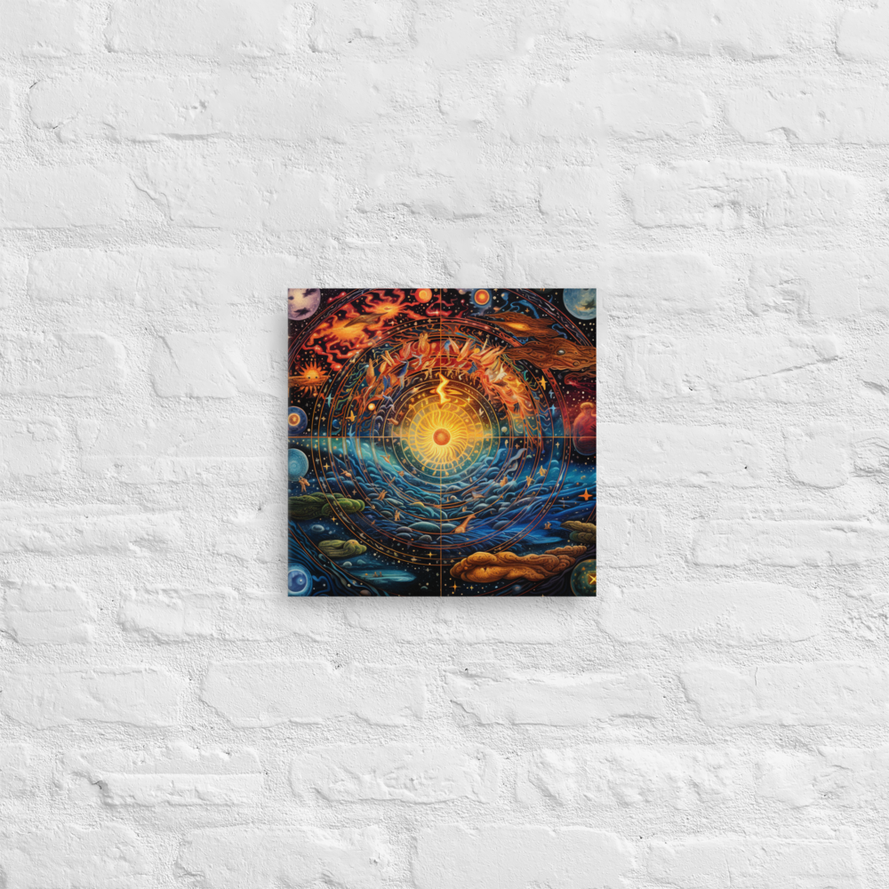 Fantastical Chart 1 | Thin canvas