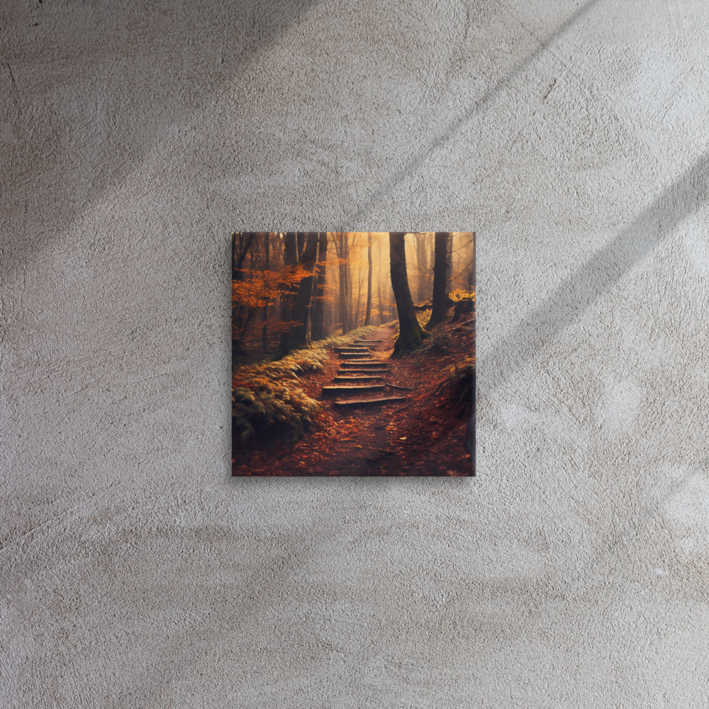 Autumn Forest Path 3 | Thin canvas