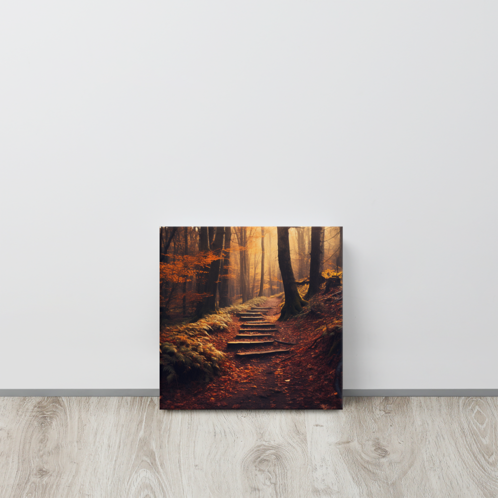 Autumn Forest Path 3 | Thin canvas