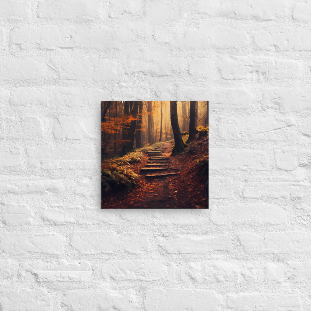 Autumn Forest Path 3 | Thin canvas