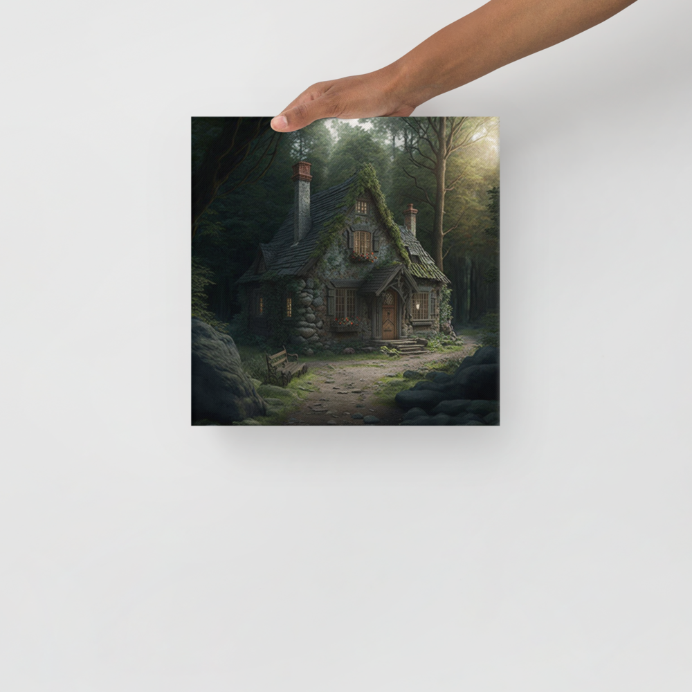 Forest Cottage | Thin canvas