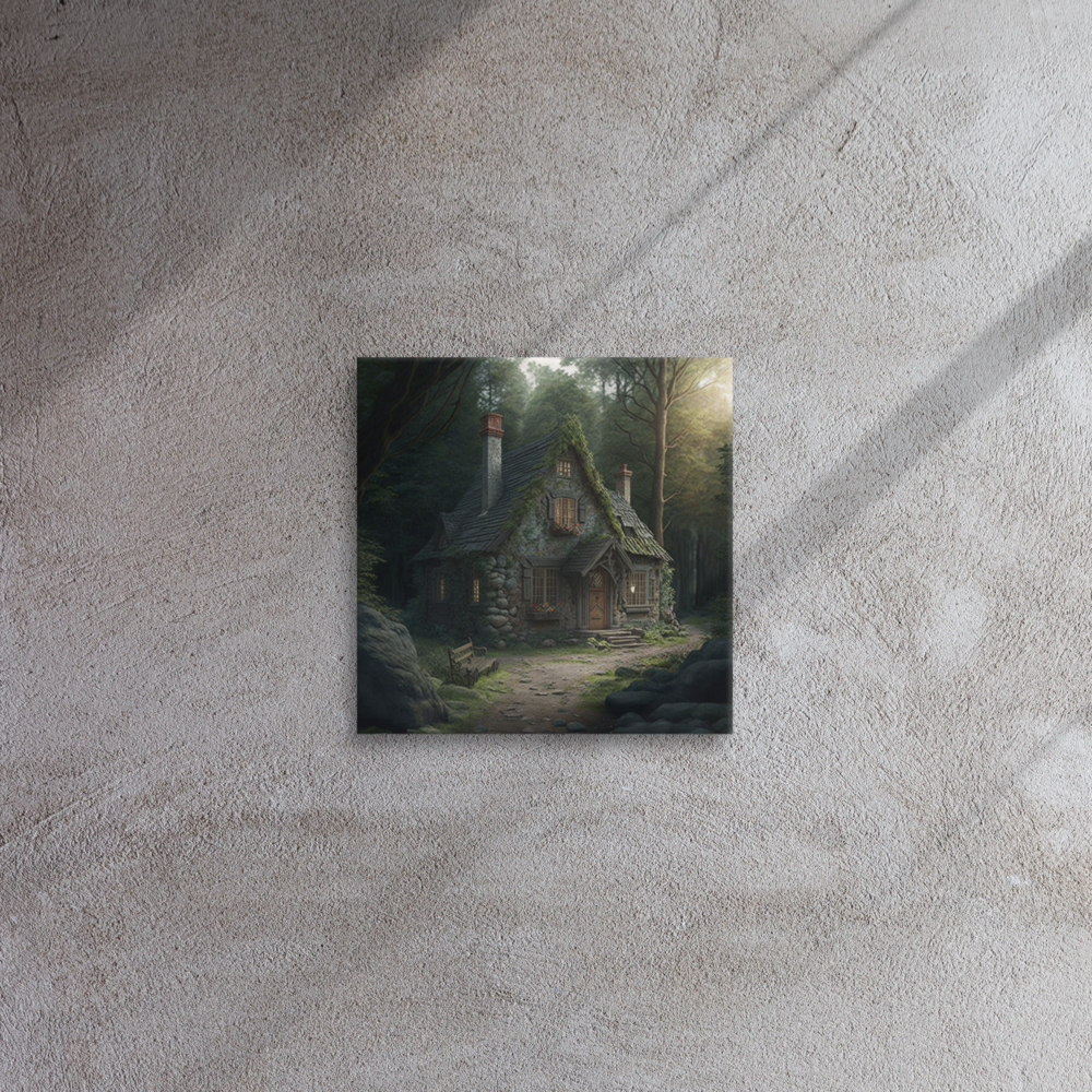 Forest Cottage | Thin canvas