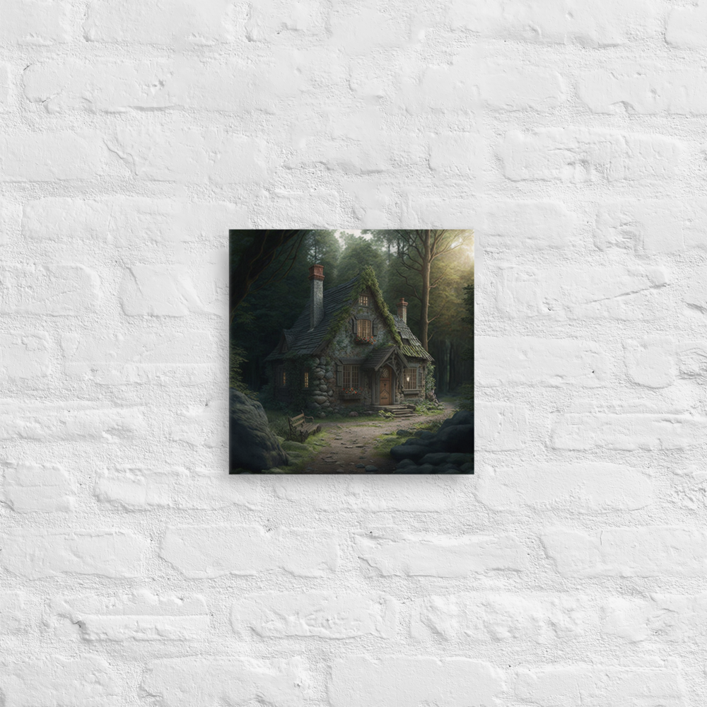 Forest Cottage | Thin canvas
