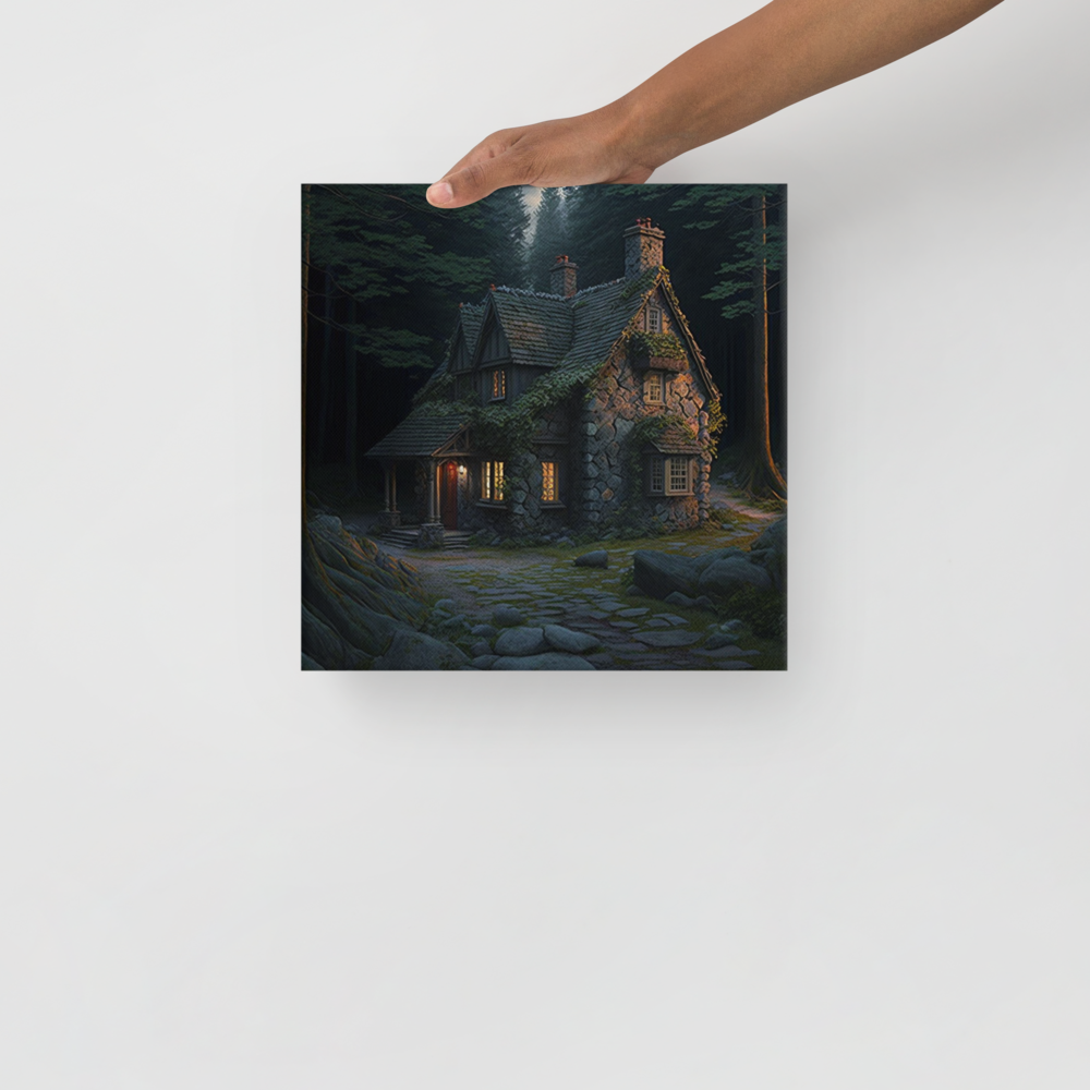 Hidden in the Woods | Thin canvas