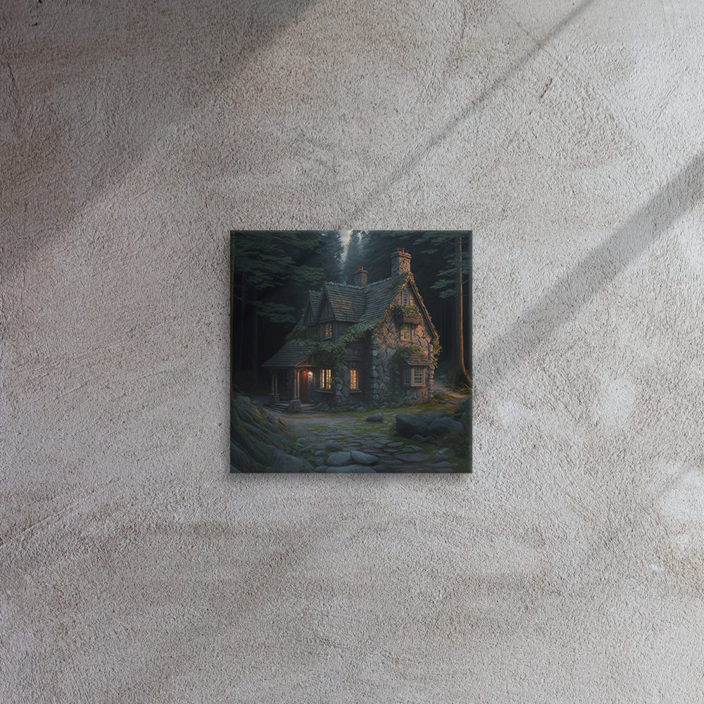 Hidden in the Woods | Thin canvas
