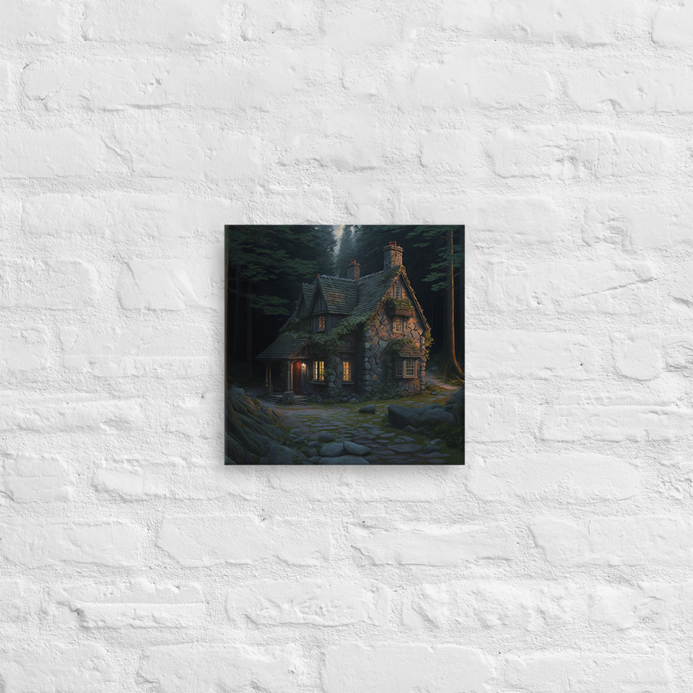 Hidden in the Woods | Thin canvas