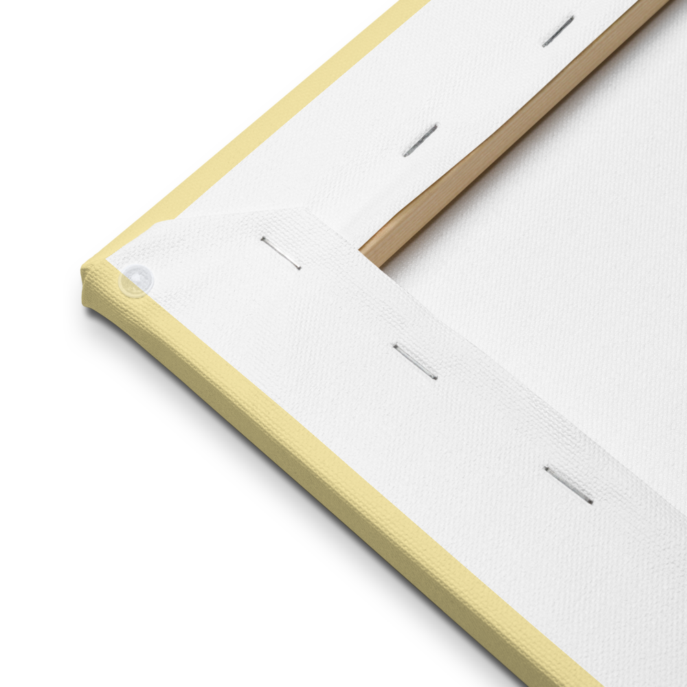 Yellow w/ Flower | Thin canvas