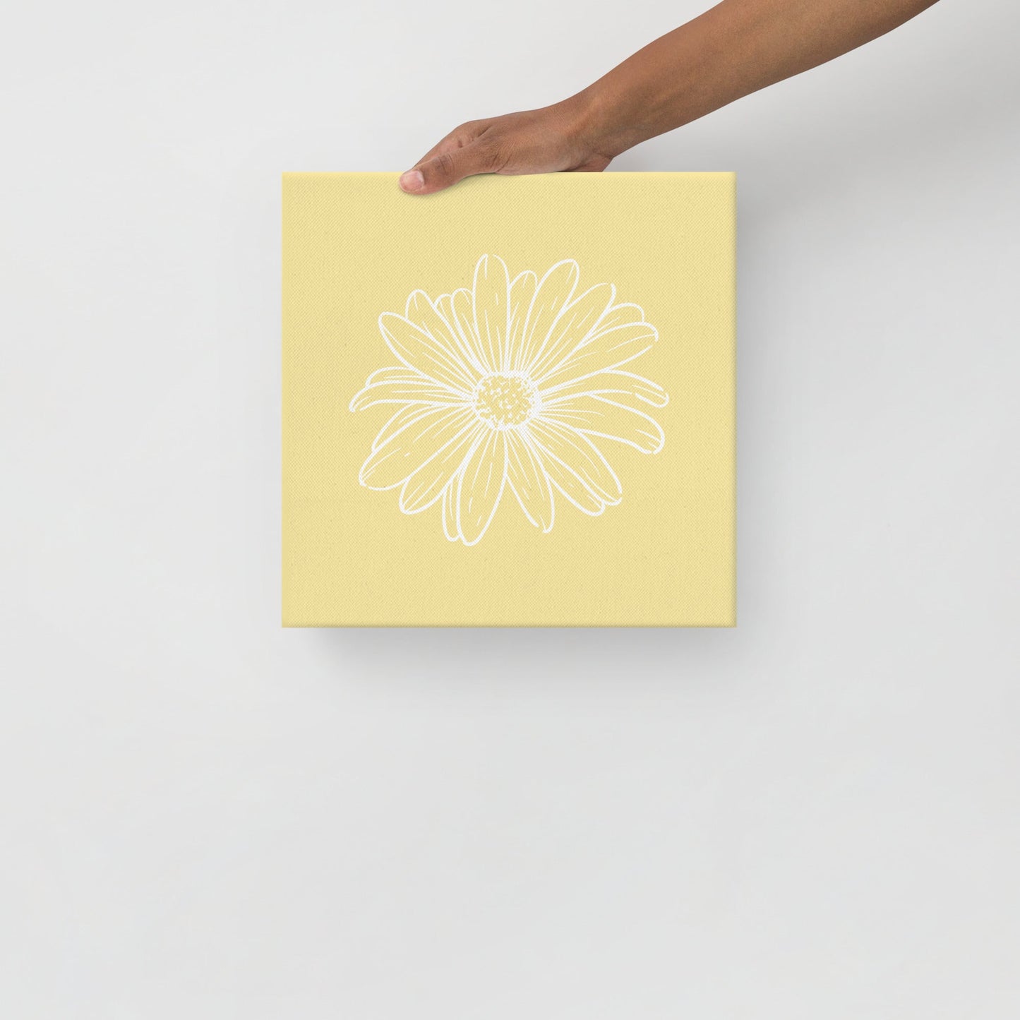 Yellow w/ Flower | Thin canvas