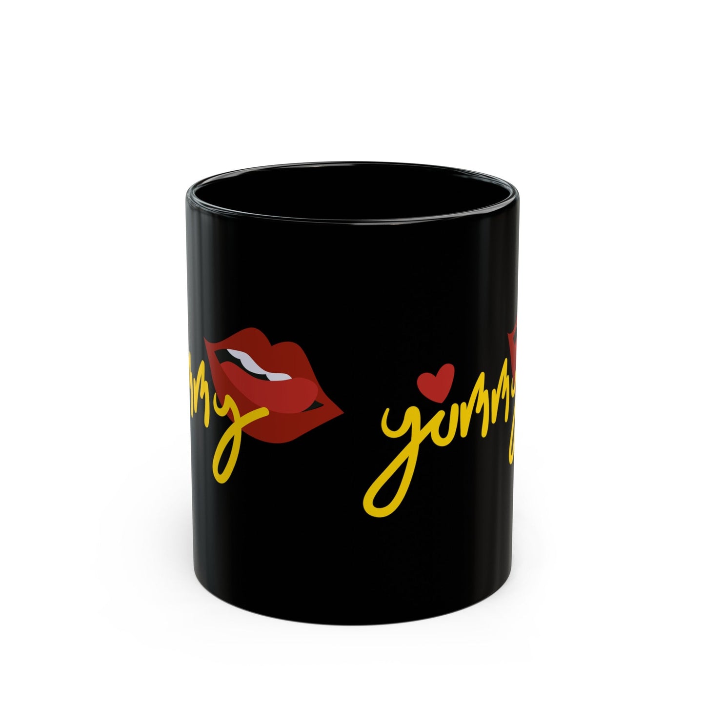 Yummy | 11 oz Black Mug