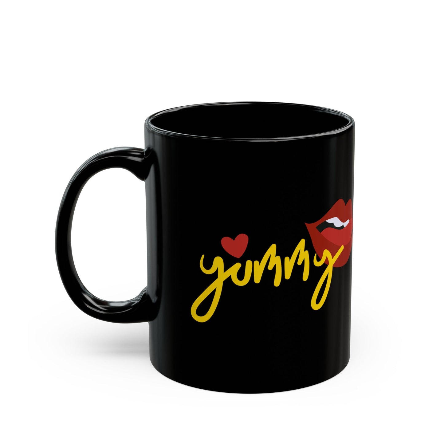 Yummy | 11 oz Black Mug