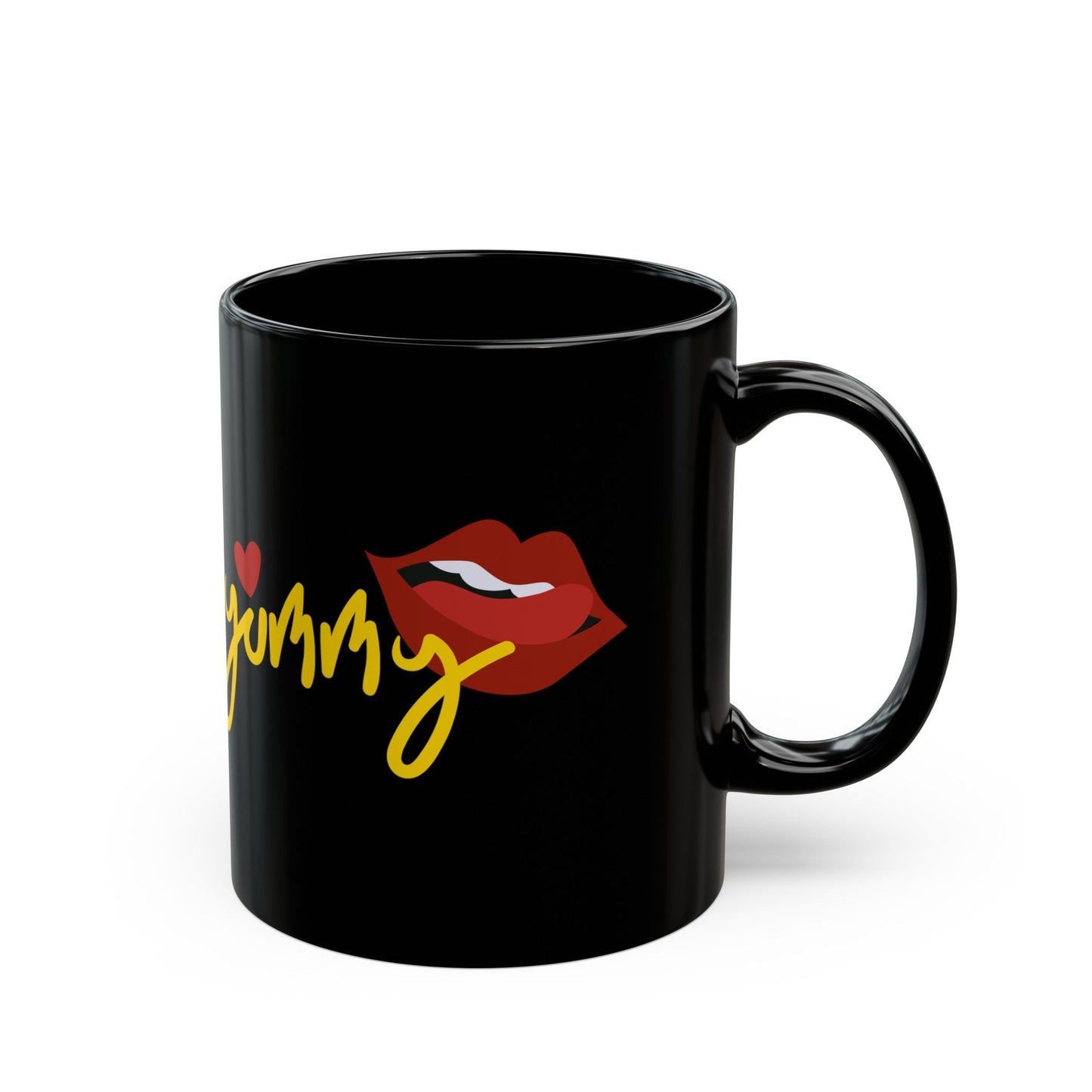 Yummy | 11 oz Black Mug