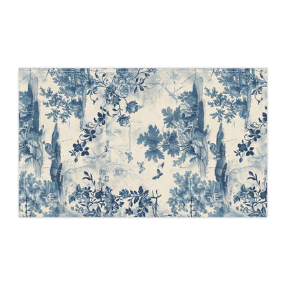 French Toile (Garden) Tea Towel (cotton twill)