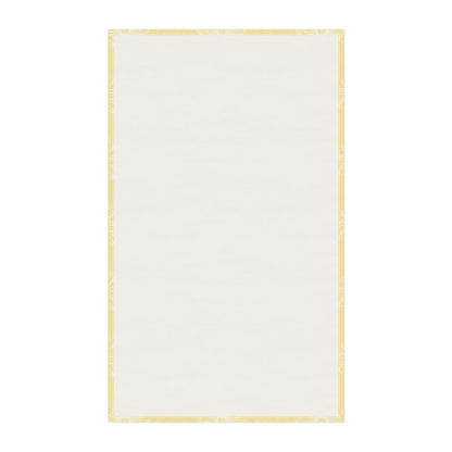 Light Yellow w/ Flowers Tea Towels