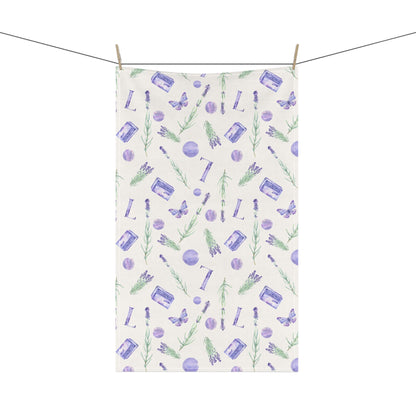 Lavender Fun 6 Tea Towel