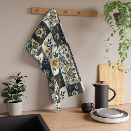 French Patchwork 8 Tea Towel