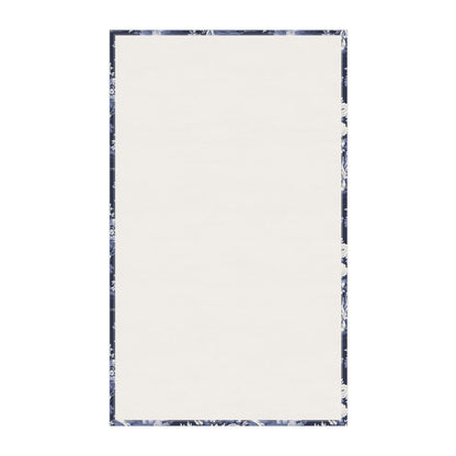 Dark Blue French Toile 5 Tea Towel