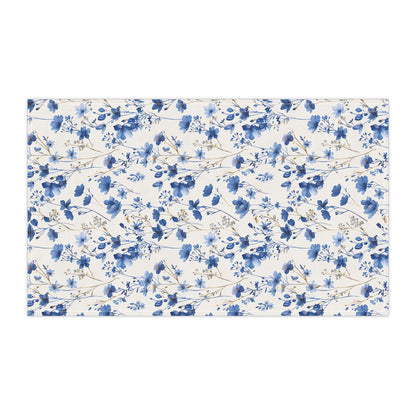 Blue Floral French Cottagecour 6 Tea Towel