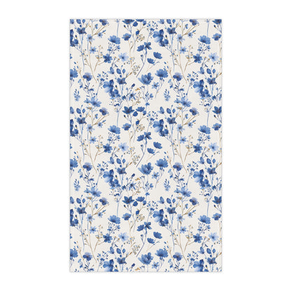 Blue Floral French Cottagecour 6 Tea Towel