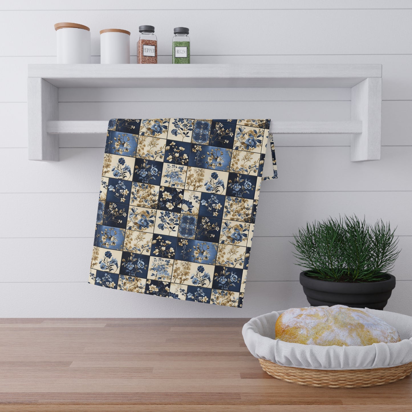 French Patchwork 21 Tea Towel