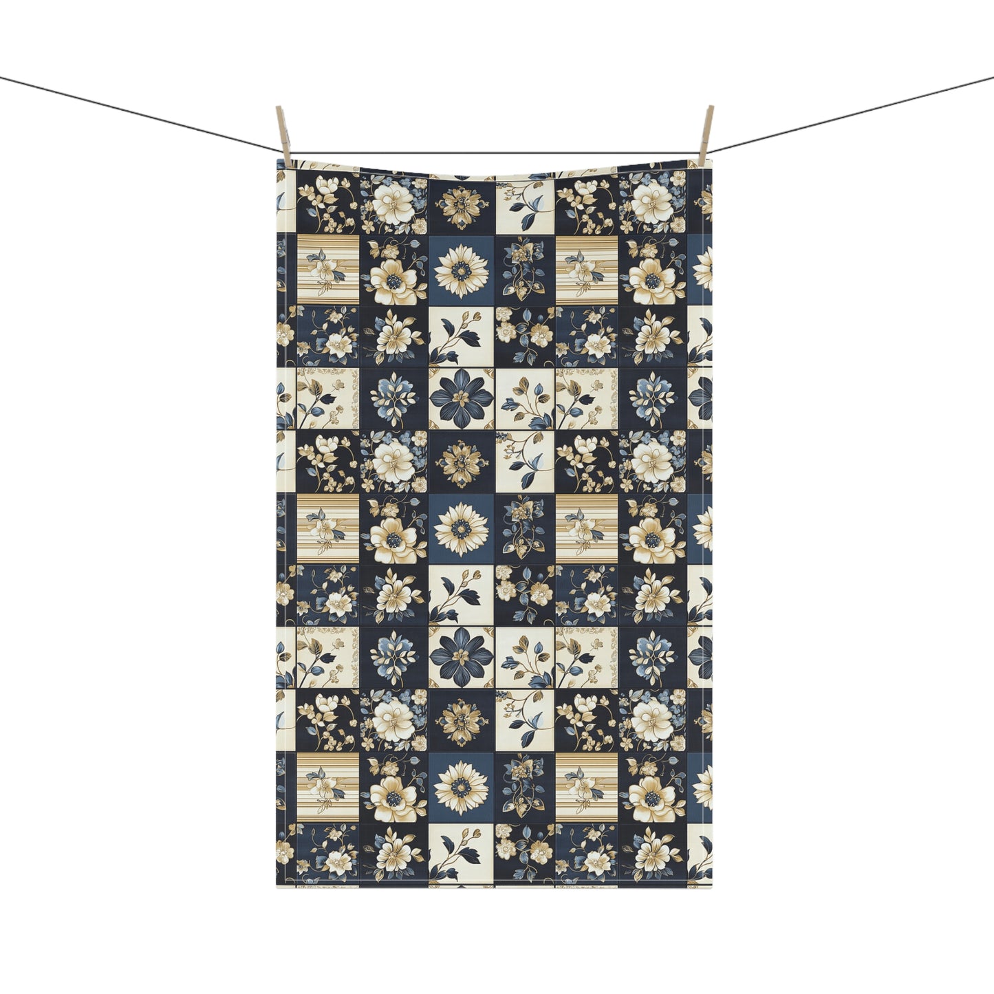 French Patchwork 3 Tea Towel