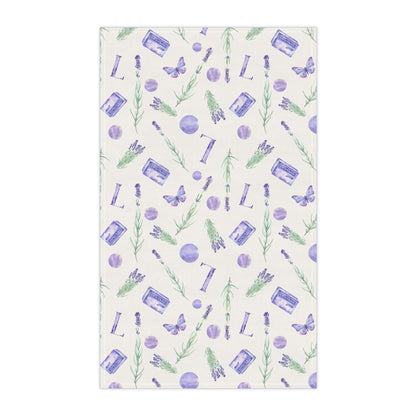Lavender Fun 6 Tea Towel