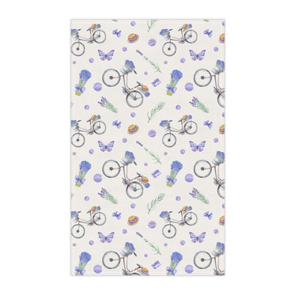 Lavender Fun 1 Tea Towel