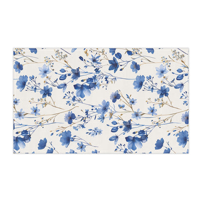 Blue Floral French Cottagecour 5 Tea Towel
