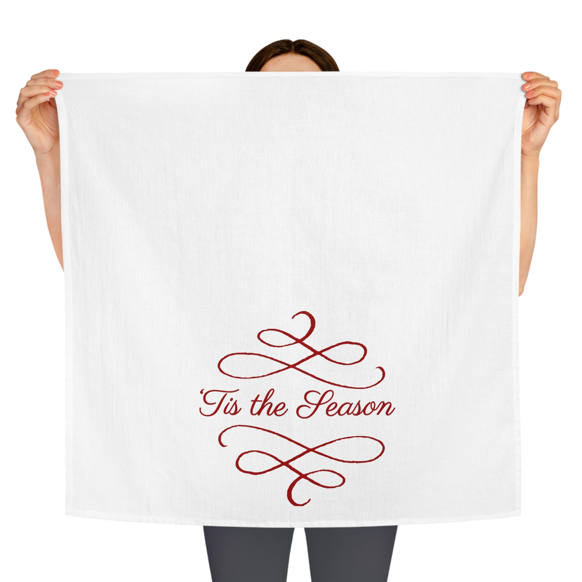 ’Tis the Season Christmas Tea Towel